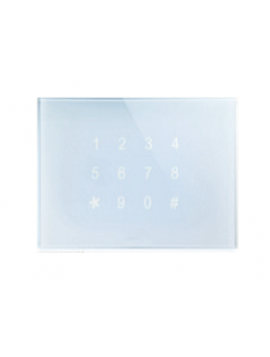 Tastiera KNX Controllo Accessi DOORY Orizzontale Bianca BX-R12OW