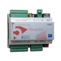 LM5p2-RIO3LTE Logic machine 18 I/O, KNX, 1 RS485, 1RS485/232, 2 uscite analogiche, 1 WIRE e con modulo LTE