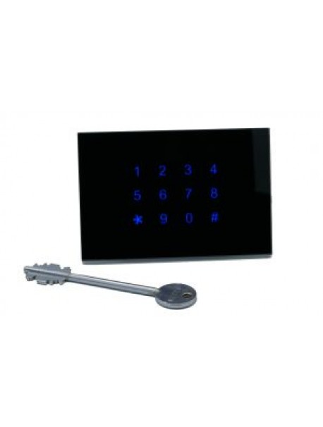 BX-R12OB Access Control KNX Keyboard DOORY horizontal Black 