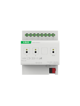 ADUD-02/02.3 KNX Universal dimming actuator, 2-Fold 