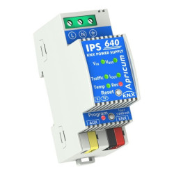IPS640 Alimentatore Intelligente KNX con alimentazione ausiliari