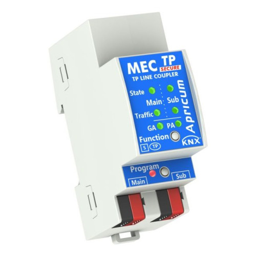 MECtp-SEC Accoppiatore di linea/area KNX SECURE 