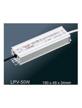 LPV-50W-12V Power Supply IP67 50W 12VDC