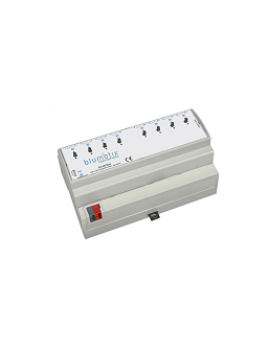 Output KNX actuator 8xbinary outputs, 4xshutter or 1xfancoil outputs BX-MFB08