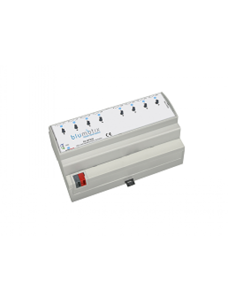 Attuatore di uscita KNX 8 uscite binarie BX-ACT08