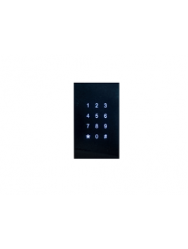 Tastiera KNX Controllo Accessi DOORY Verticale Nera BX-R12VB