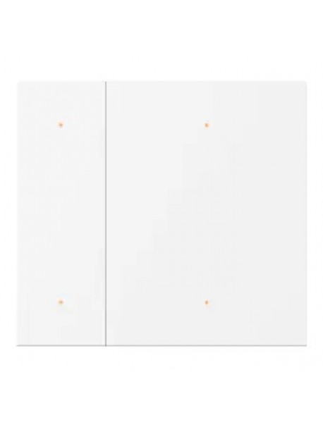 CHPB-04/02.S.22 Pulsantiera KNX Waltz 2 Pulsanti (bianca)