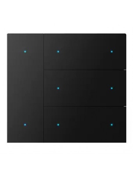 CHPB-08/02.S.21 Pulsantiera KNX Waltz 4 Pulsanti (Nera)