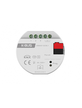 AMMAF-03/06.S Multifunction recessed in/out KNX 