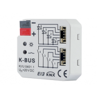 KI/U 04.01.1 Interfaccia Universale KNX 4 in 4 out LED