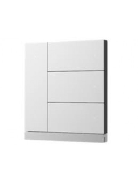 CHPB-08/02.1.22 KNX Waltz Push Button 4 Gang (Silver)