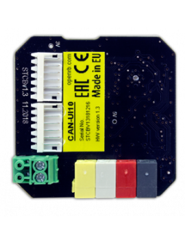 CAN-UIO10 CANx 10 x Push-button inputs / 1 x PT1000 sensor input / Thermostat 