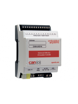 CAN-UIO16 16 AI/DO CANx MODULE 