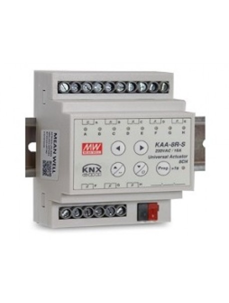 Attuatore Uscita Multifunzione KNX KAA-8R-S