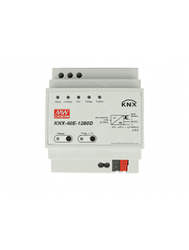 Alimentatore con diagnostica KNX Meanwell KNX-40E-1280D