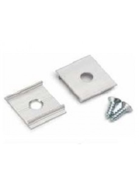 X Flexible mounting plate aluminium (2pcs)