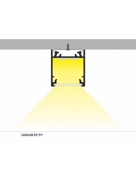 LINEA20 Profilo Anodizzato 2 Metri