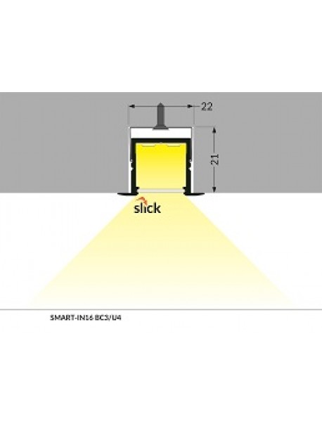 SMART-IN16 Profile Anodized 2 Meters (F6000220)