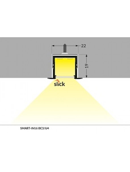 SMART-IN16 Profile Anodized 2 Meters (F6000220)