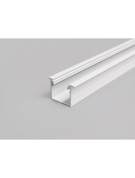 LINEA-IN20 Profilo Anodizzato Bianco 2 Metri