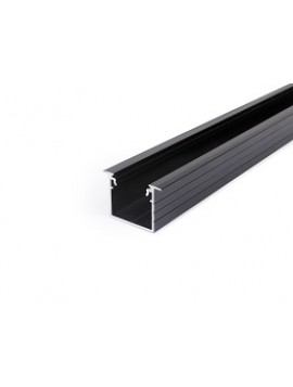 LINEA-IN20 Profile black anodized