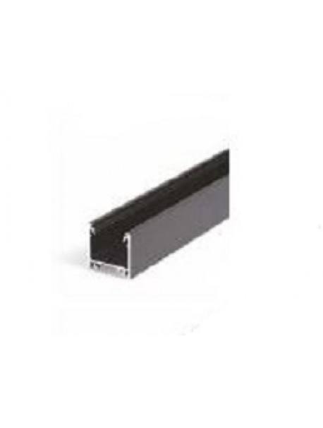 LINEA20 Profile black anodized (2 Meters)