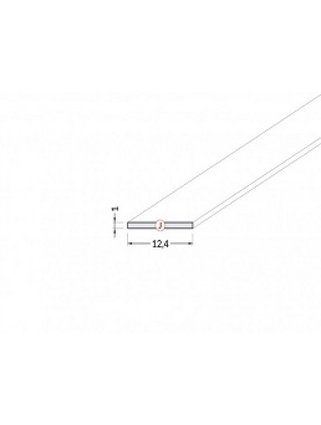 Slide cover Type J  White 2 meter (70330038)
