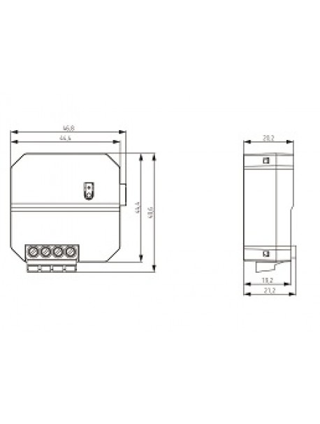 TU 4 RF KNX Input Interface (4961604)