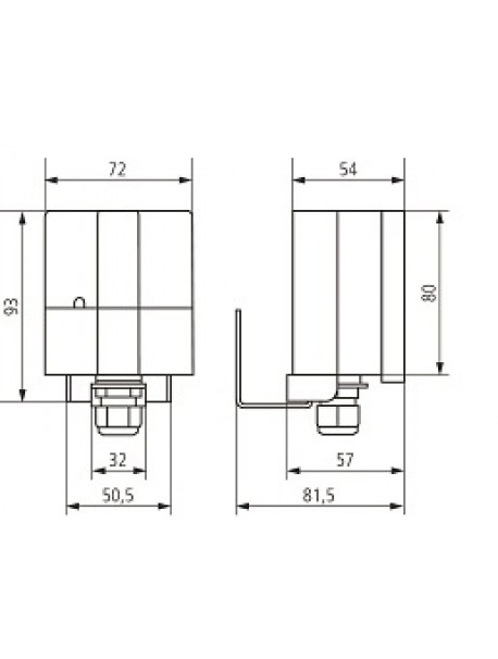LUNA 133 Sensore di Luminosità KNX  (1339200)