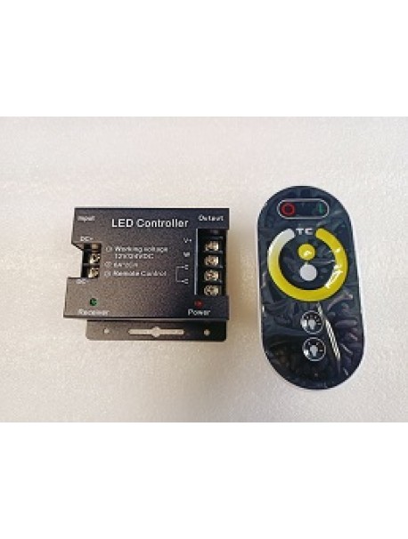 Dimmer RF per strip led doppio colore con telecomando (senza batterie) SE-D12-CCT
