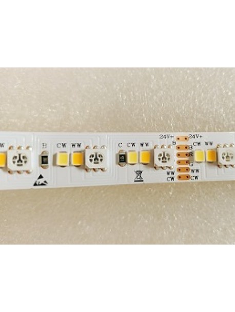 Strip Led RGBW SELS-5050RGBCCT60-24-IP20C  22W/m  CCT 24VDC  IP20 CRI>80 5m